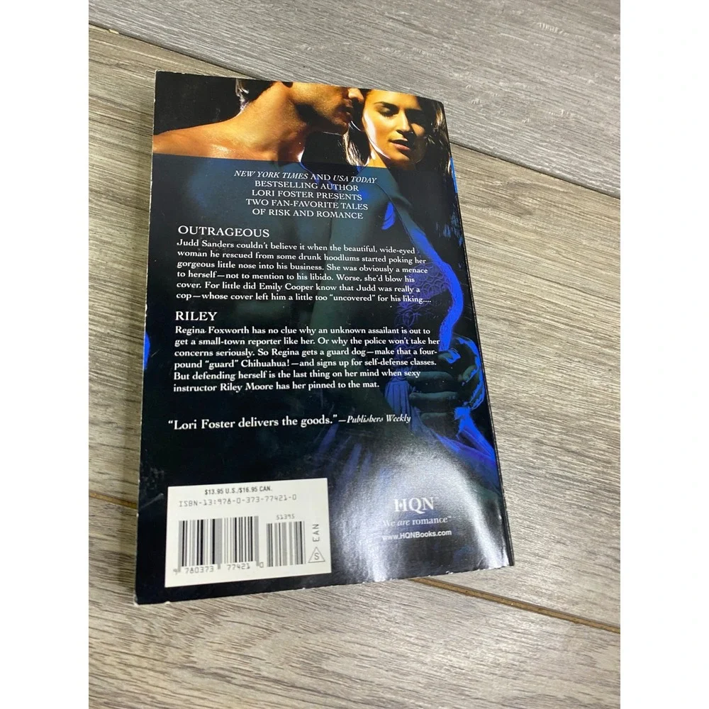 Lori Foster Bodyguard Paperback Anthology Outrageous & Riley Romance 2009‎ HQN
